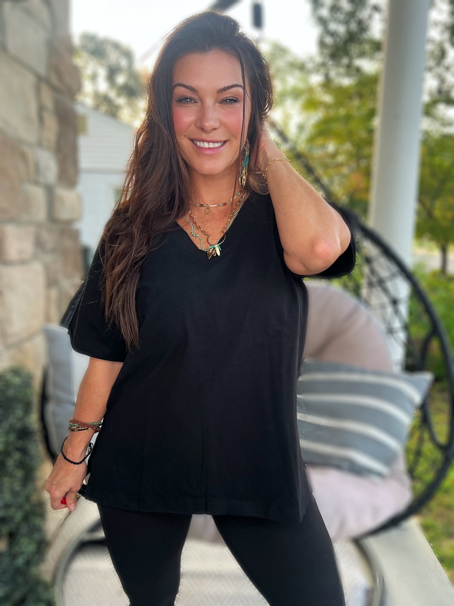 Cozy Weekend Vibes- Black