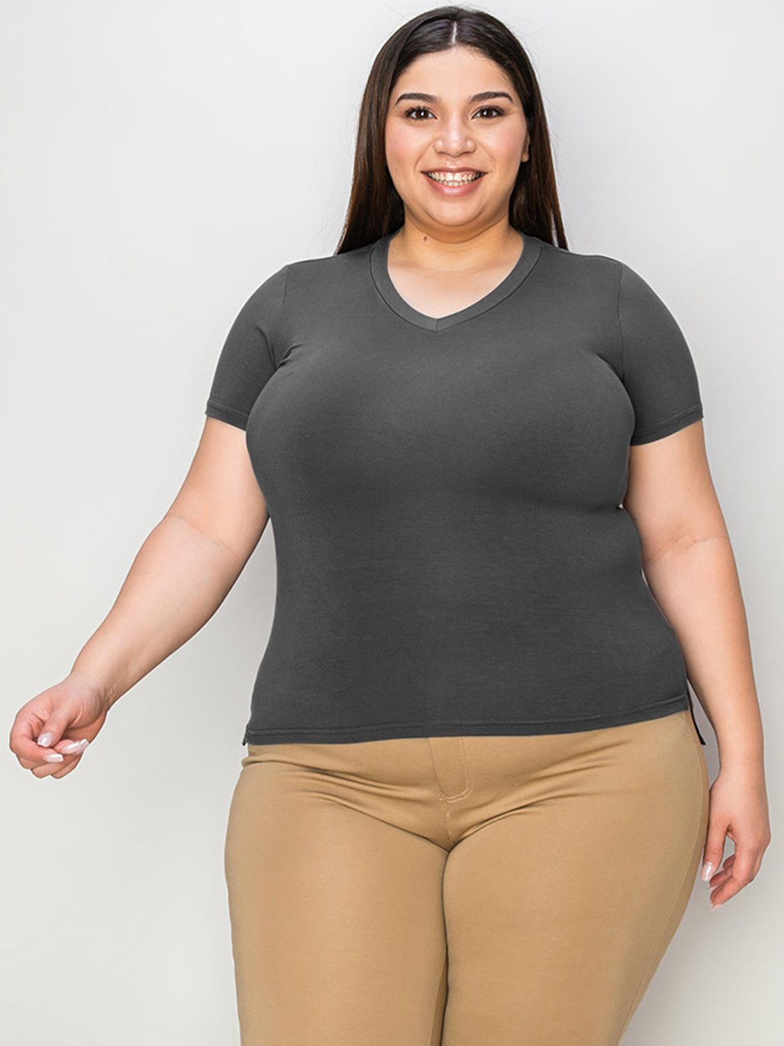 7 Colors- Vneck Tee