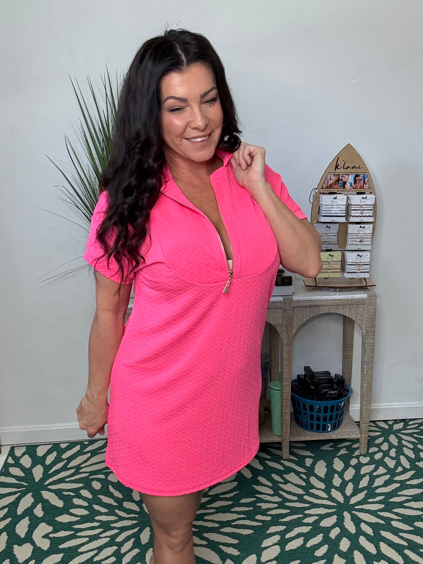 Summer Chill Dress - Pink