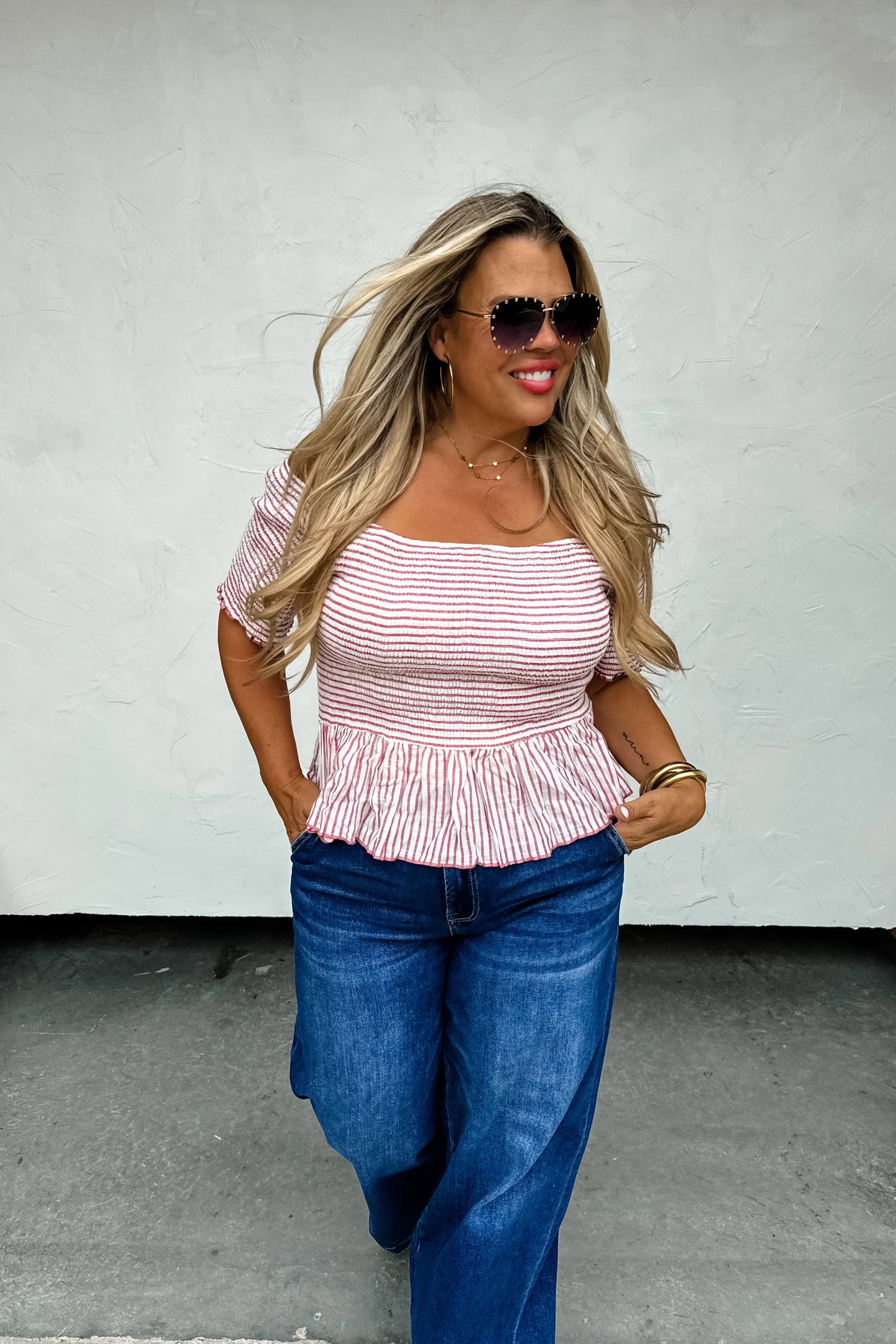 Smocked & Sassy Top