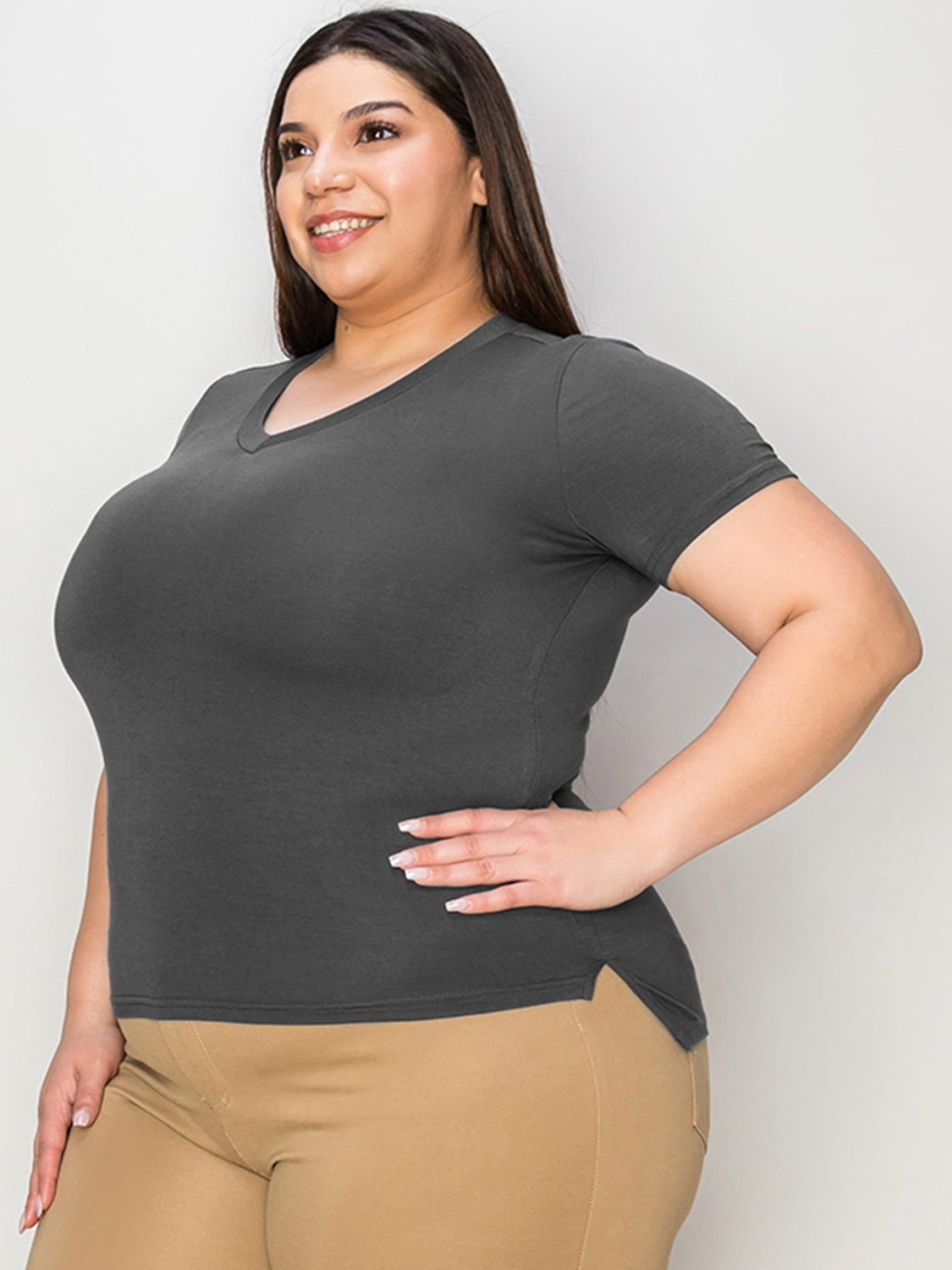 7 Colors- Vneck Tee