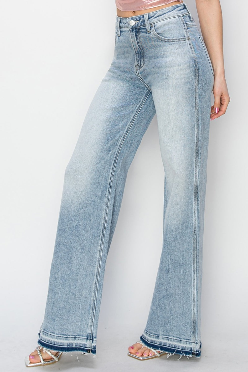The Pruett High Rise Wide Leg Jeans