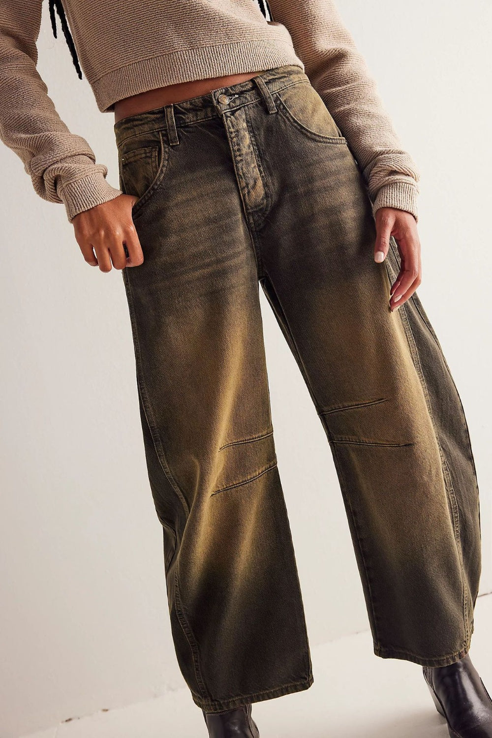 7 Colors- Wide Leg Jeans