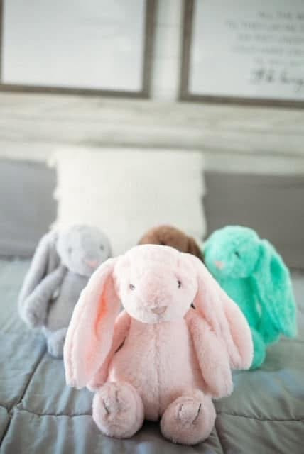 Swanky Plush Bunny- Chanel Pink