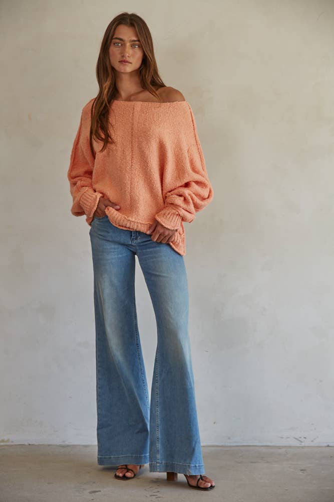 Free Cove Sweater - Island Coral
