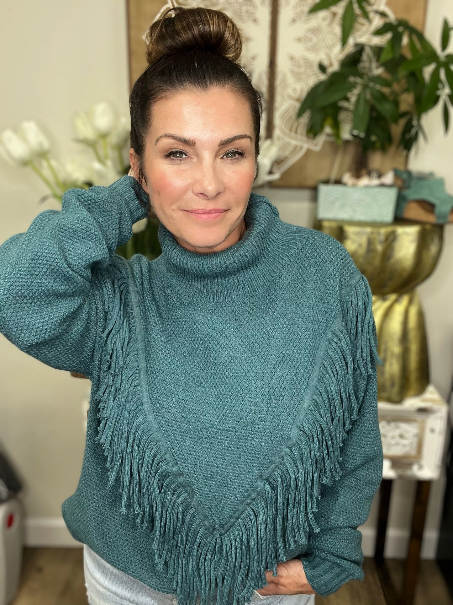 Timeless Beauty Sweater- 5 Colors (Deep Teal, Black, Tan, Gray, Beige)