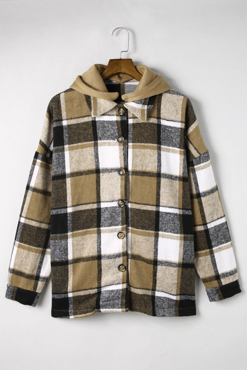 Hooded Shacket- 3 Colors