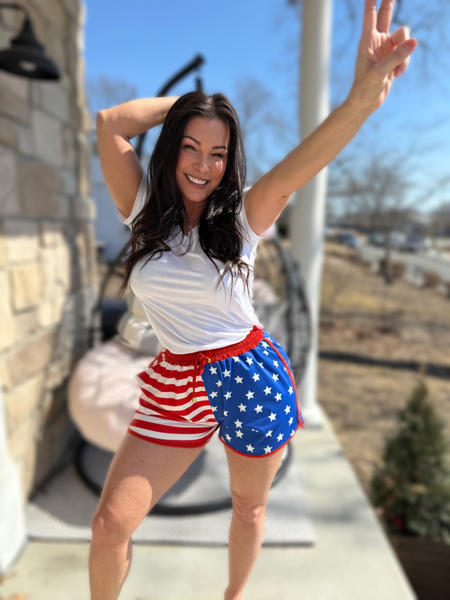 All American Drawstring Everyday Shorts