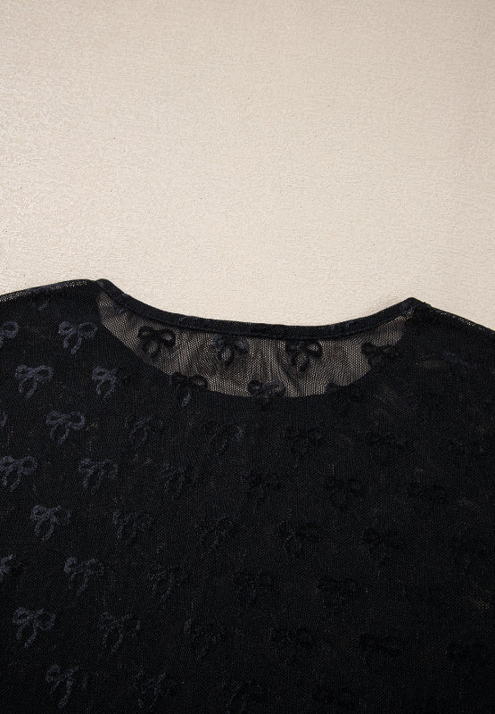 Bow Down Lace Top