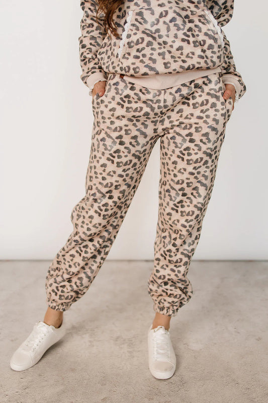 Ampersand Leopard Kisses Jogger PREORDER