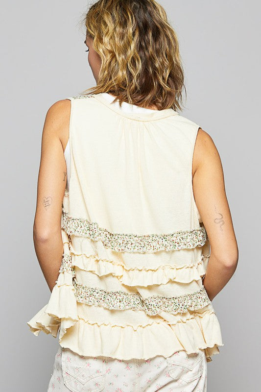 POL Ruffle Me Up - Cream