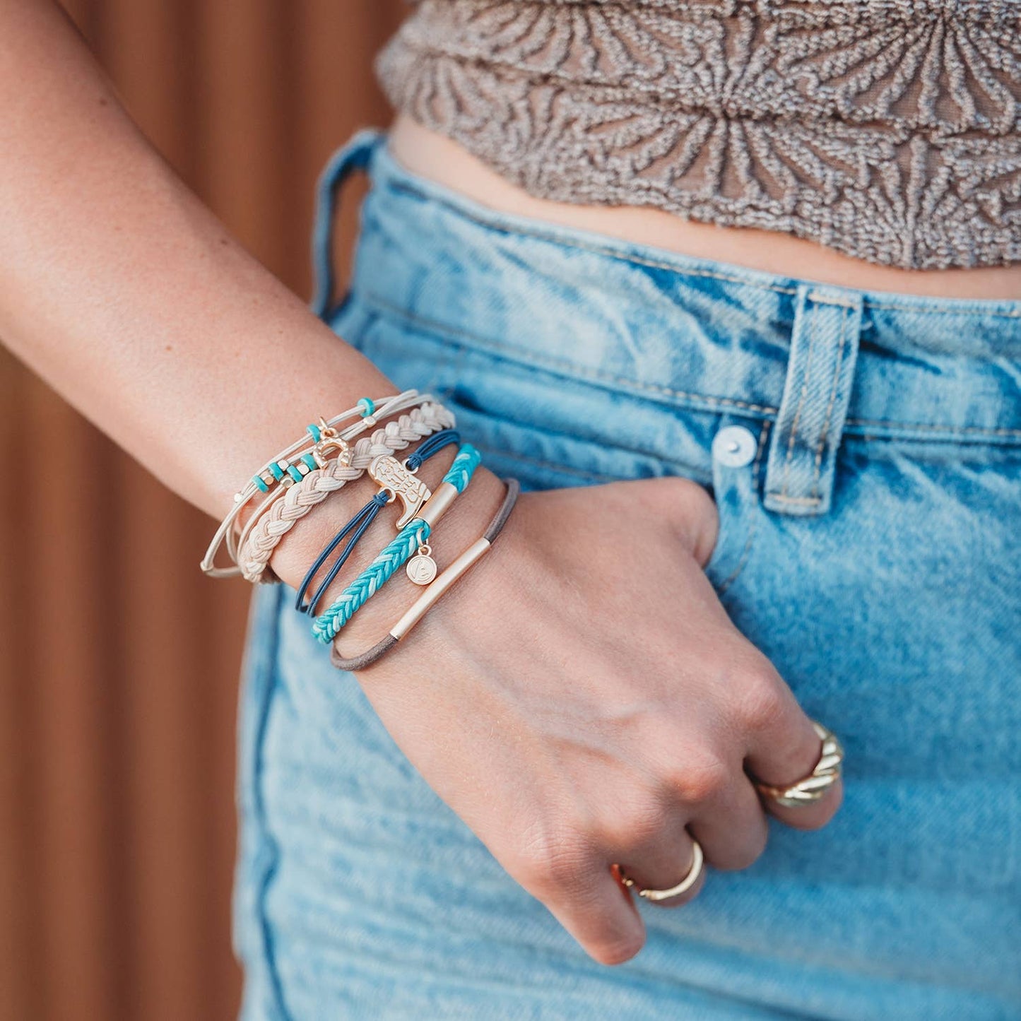K'Lani Hair Tie Bracelets: Stride