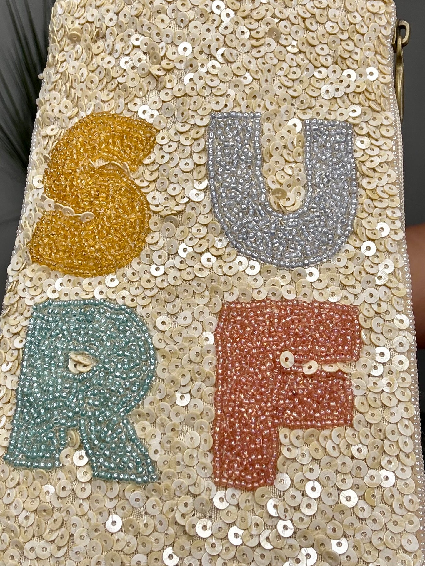 Surf Club Beaded Crossbody Bag