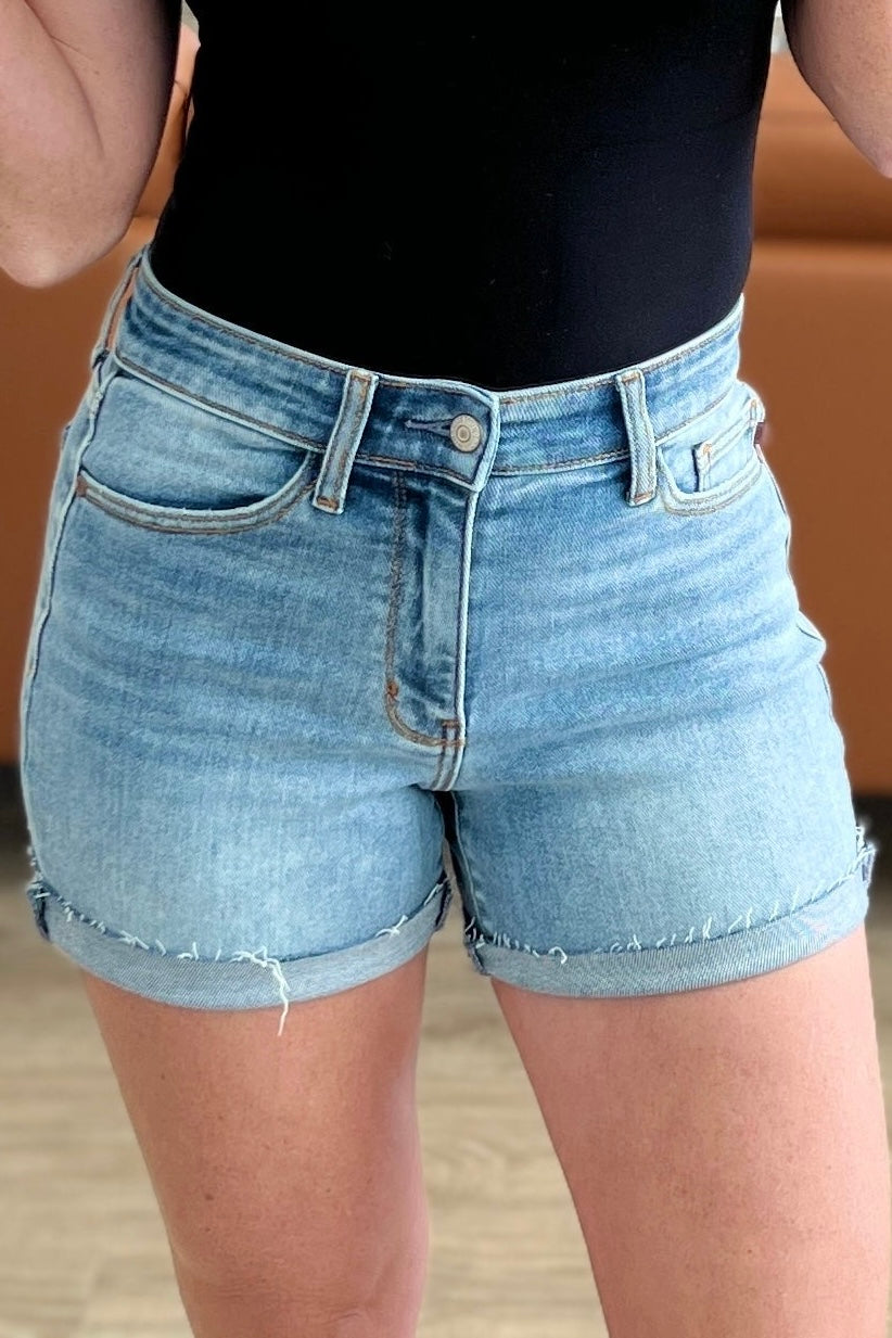 High Rise Cutoff Judy Blue Shorts