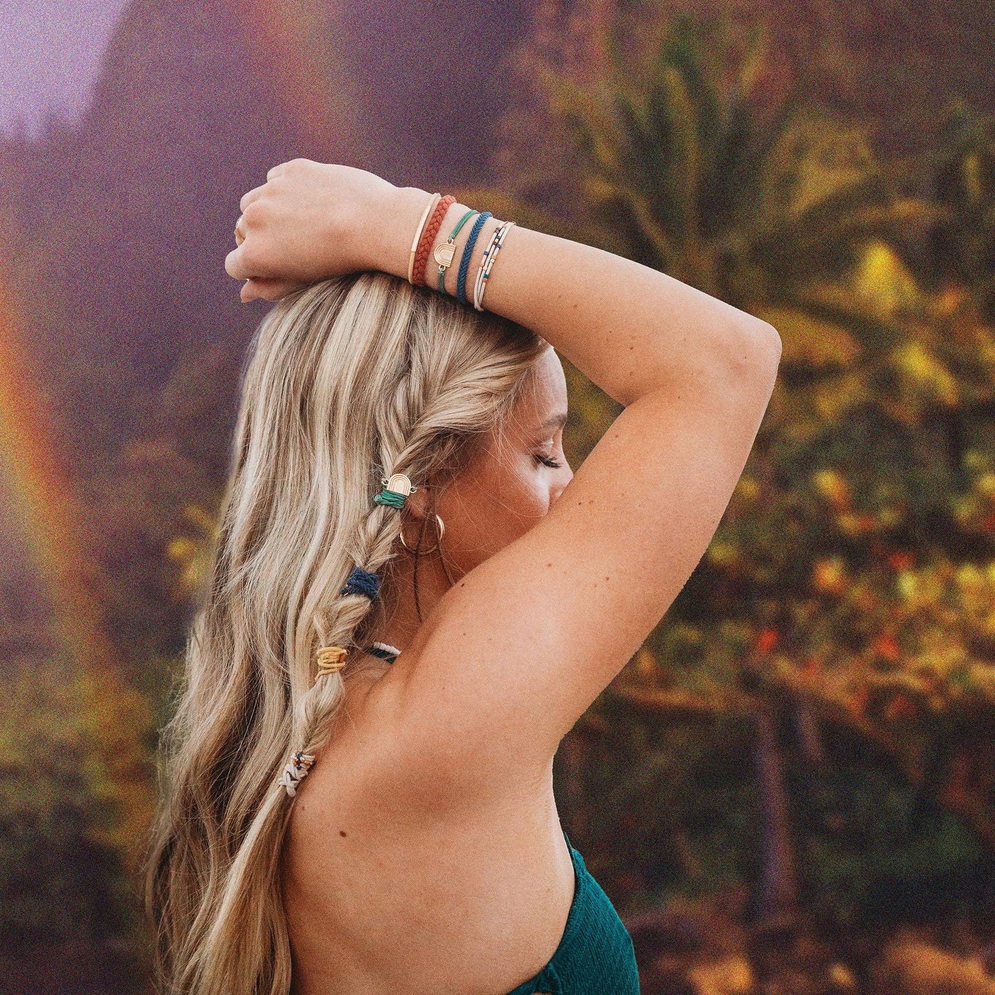 K'Lani Hair Tie/ Bracelets: Imagine