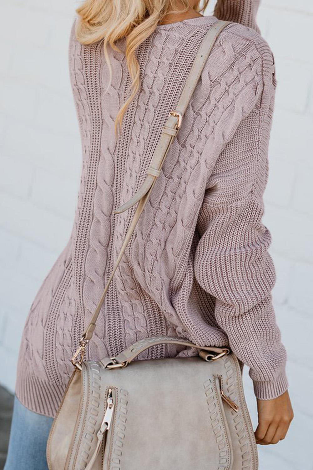 Lace Me Up V-Neck Sweater