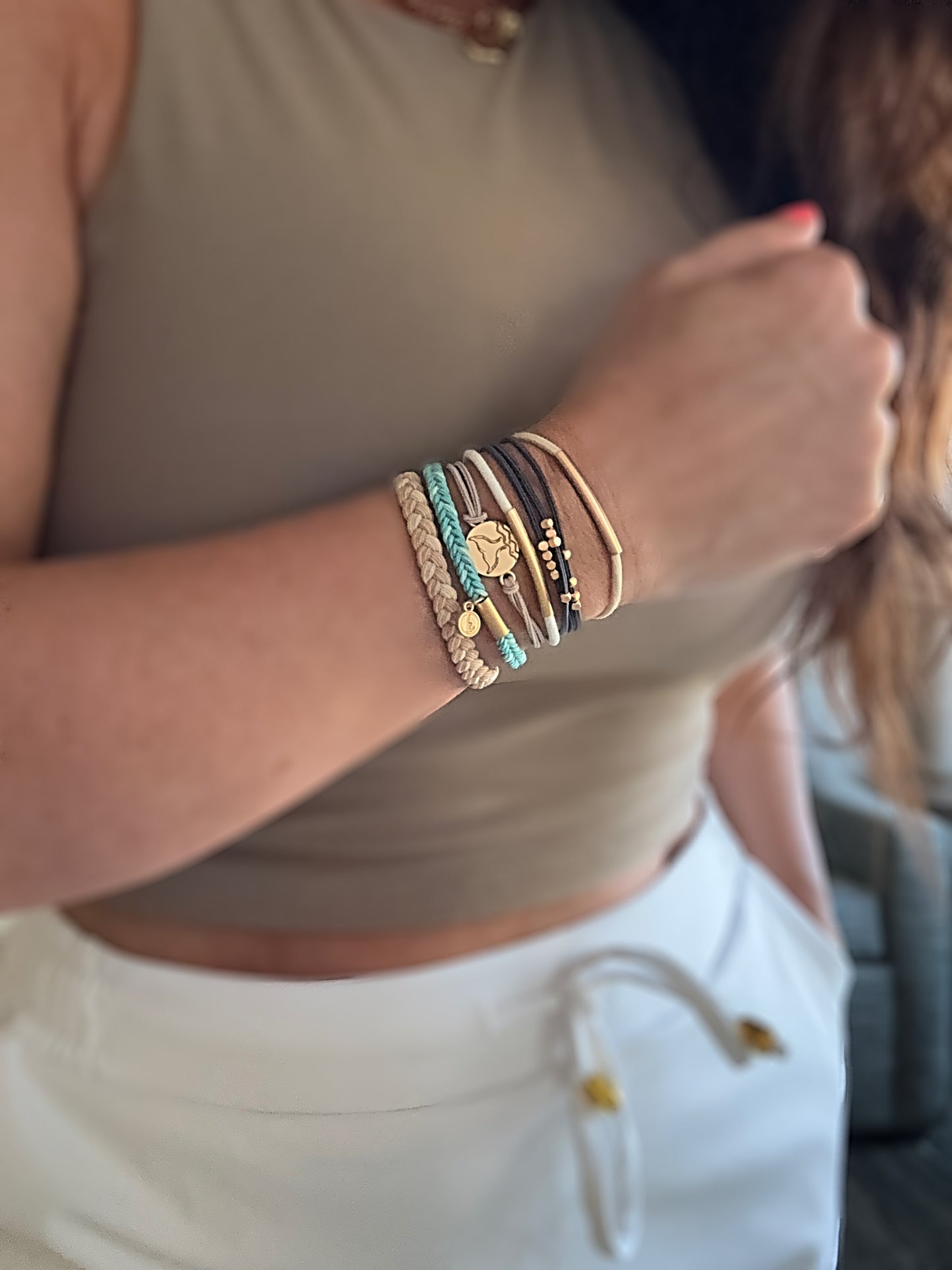 Protect:K'lani hair tie & bracelets