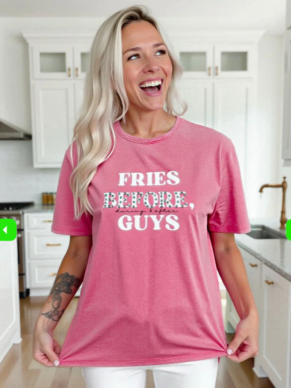 Fast Foodie Studded Graphic Tee