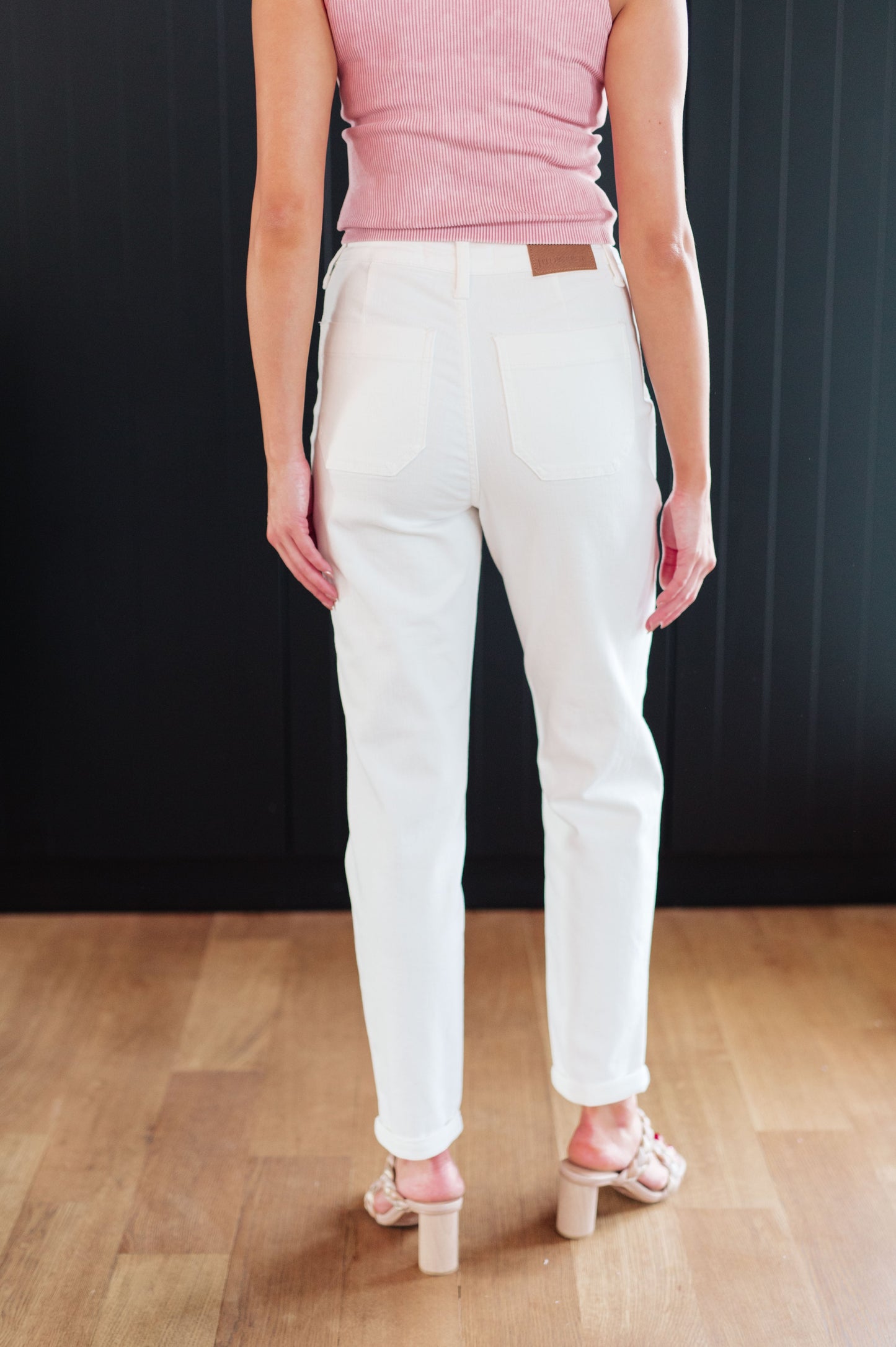 The Lynn- High Rise Contrast Thread Judy Blue Joggers