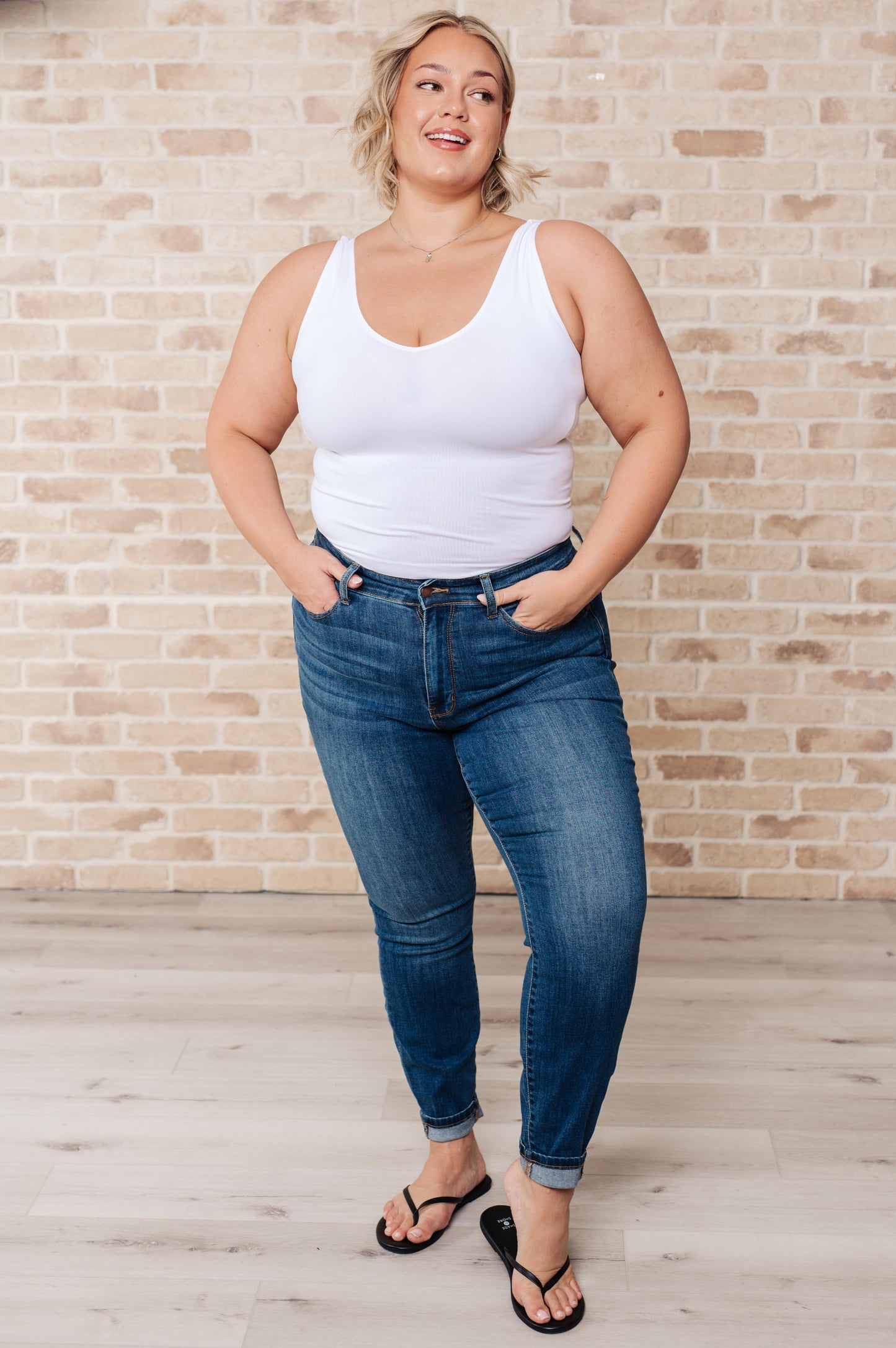 **Size 18W The Robison- High Rise Skinny Judy Blue Jeans