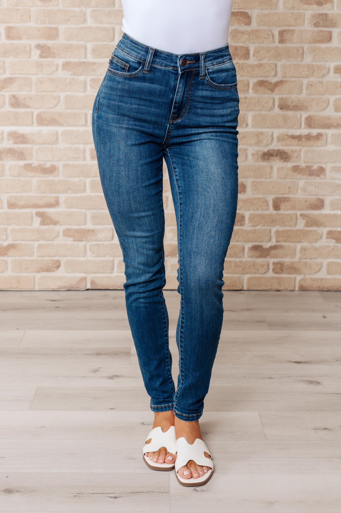 **Size 18W The Robison- High Rise Skinny Judy Blue Jeans
