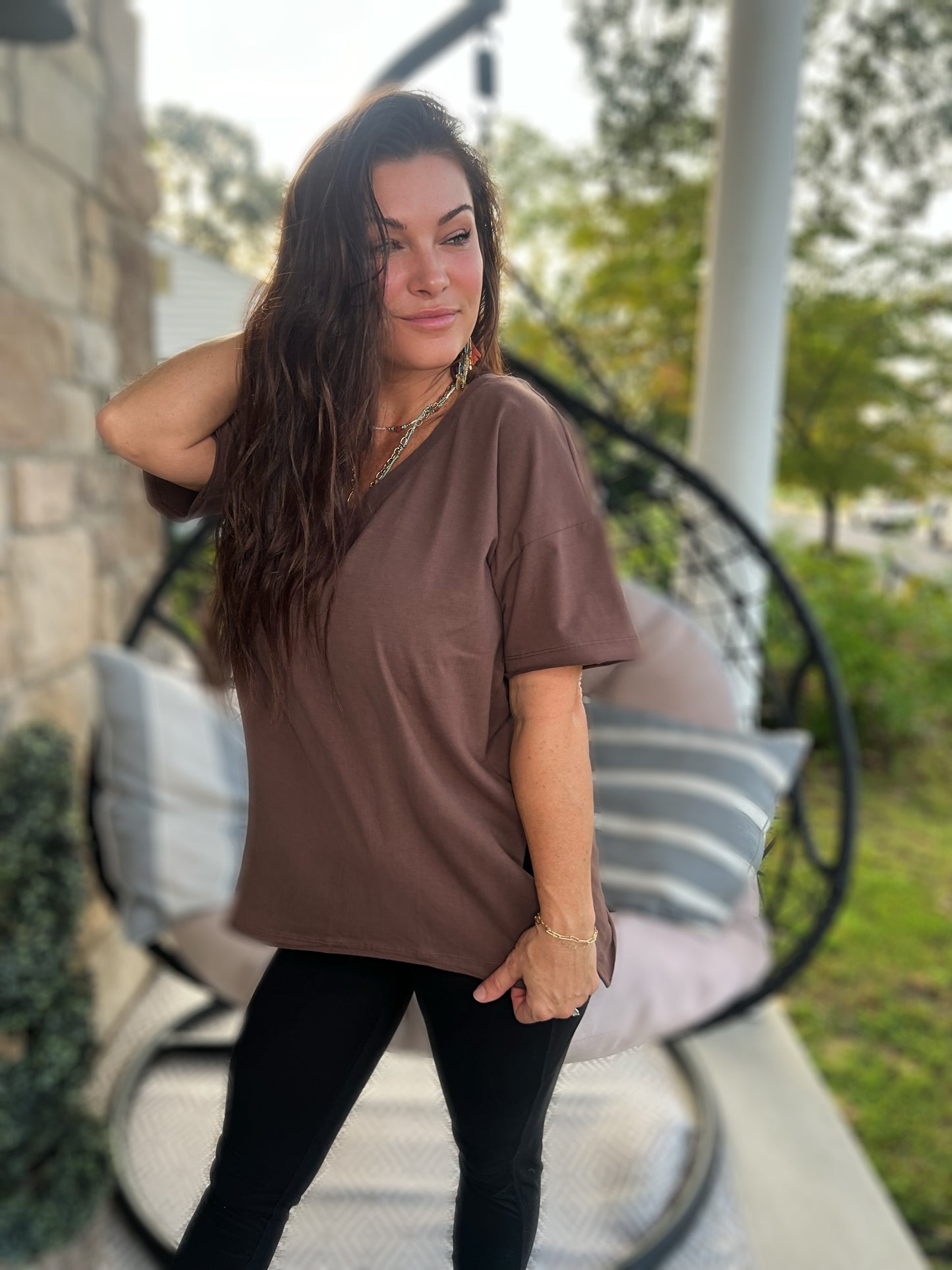 Cozy Weekend Vibes- Deep Brown