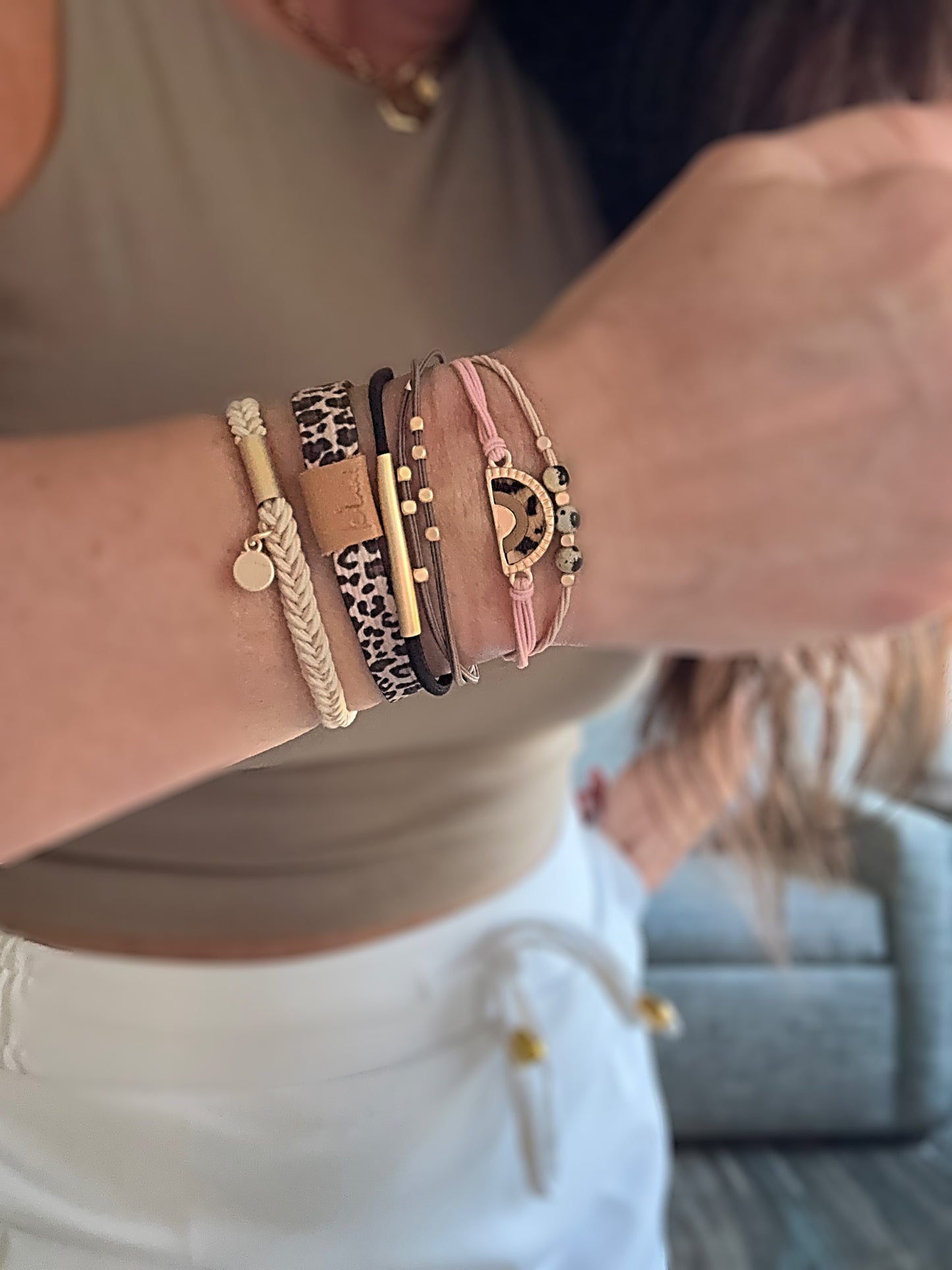 Wild: K'lani hair tie & bracelets