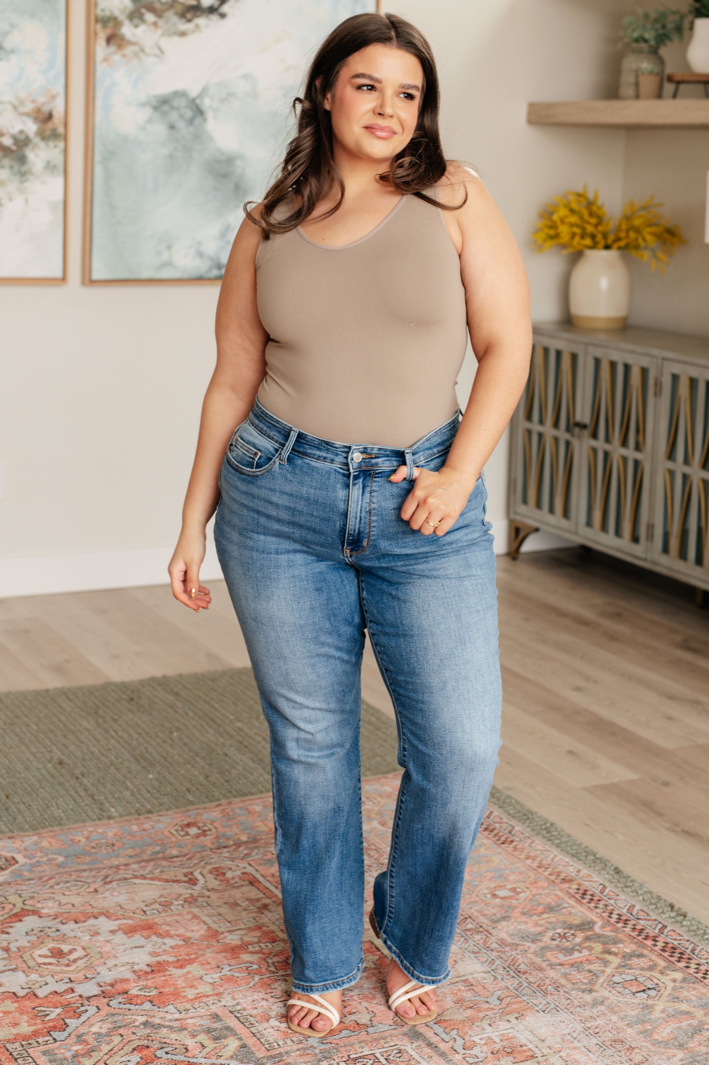 The Jinny- Vintage Bootcut Judy Blue Jeans