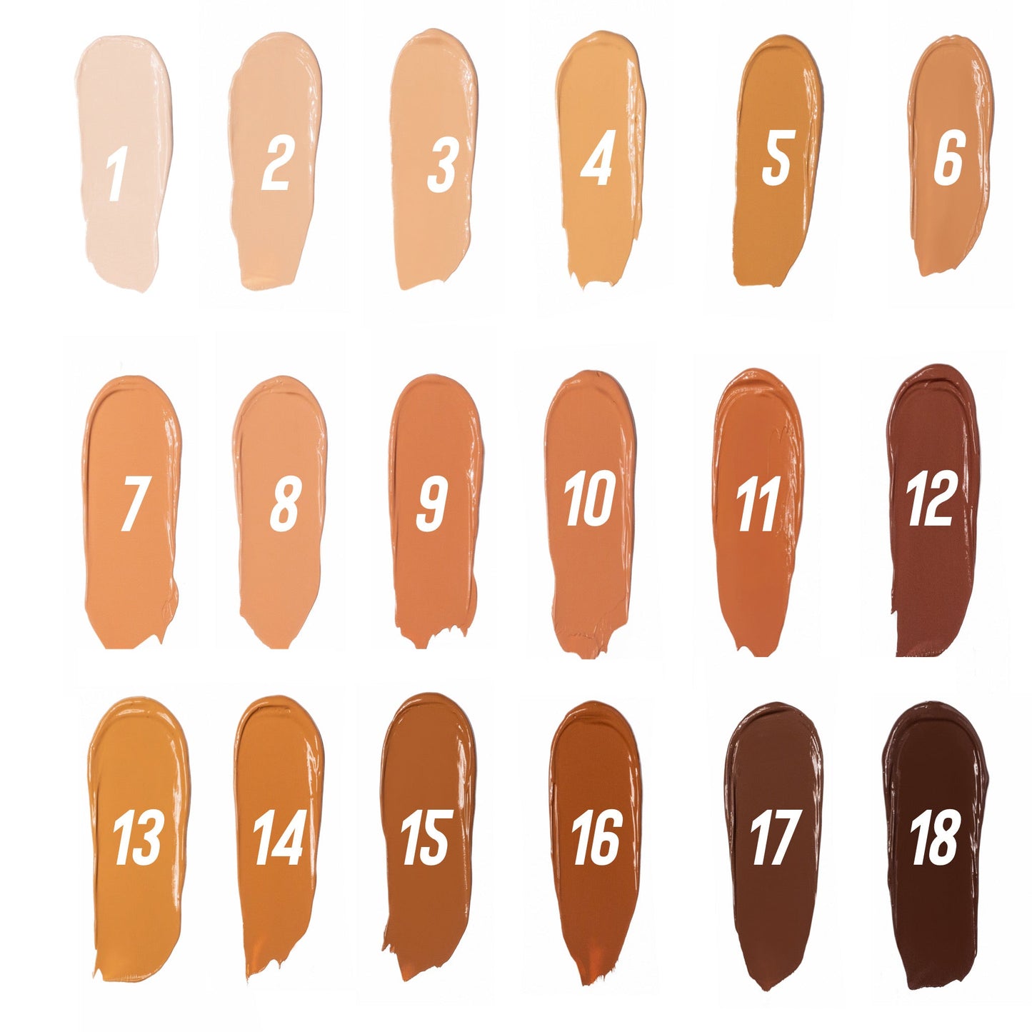 Concealer- 18 Shades