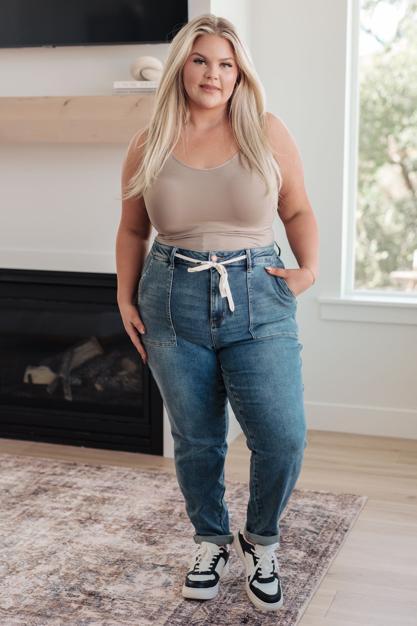 Sz3 Muller-Judy Blue Joggers- fits a sz 5