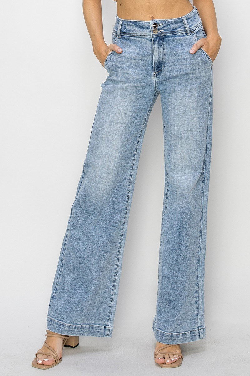 RISEN Double button Trouser Jeans RDP5765
