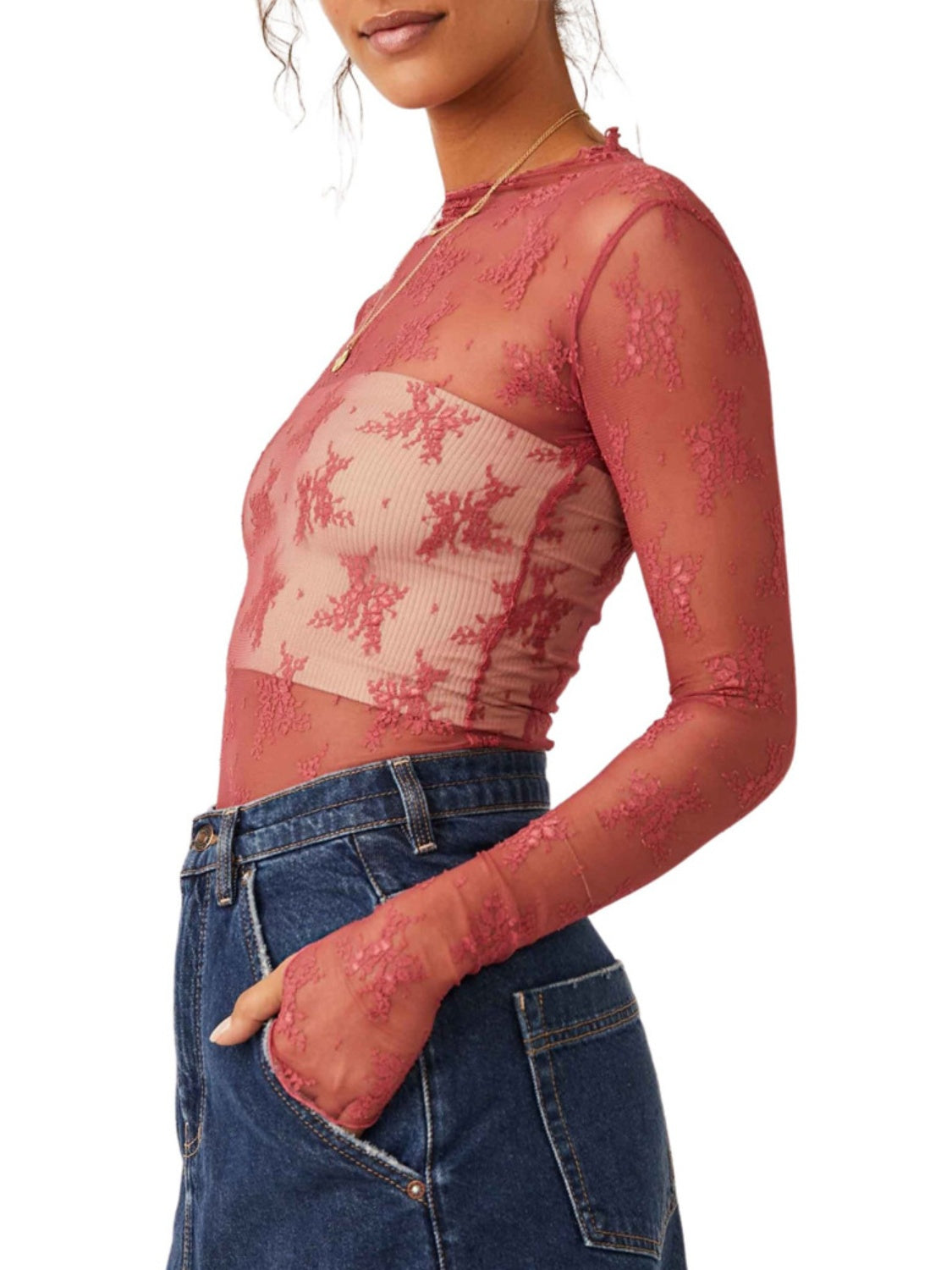 10 Colors- Lace Top