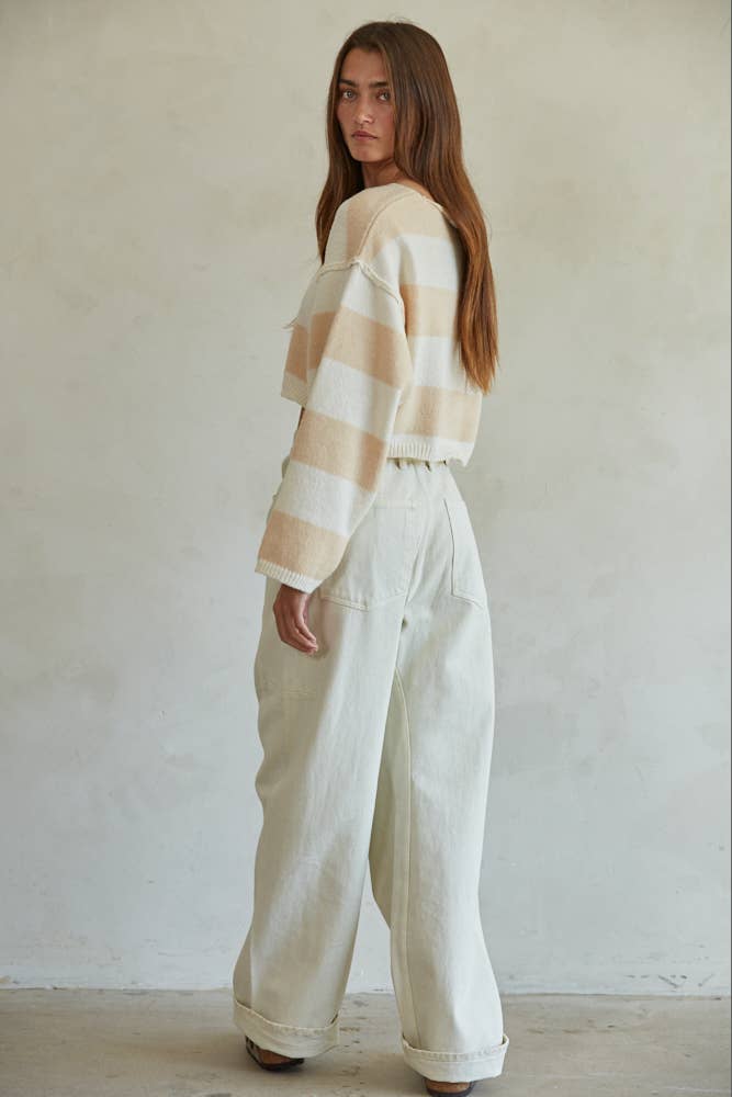 Feeling Good Sweater - Blushing Peach