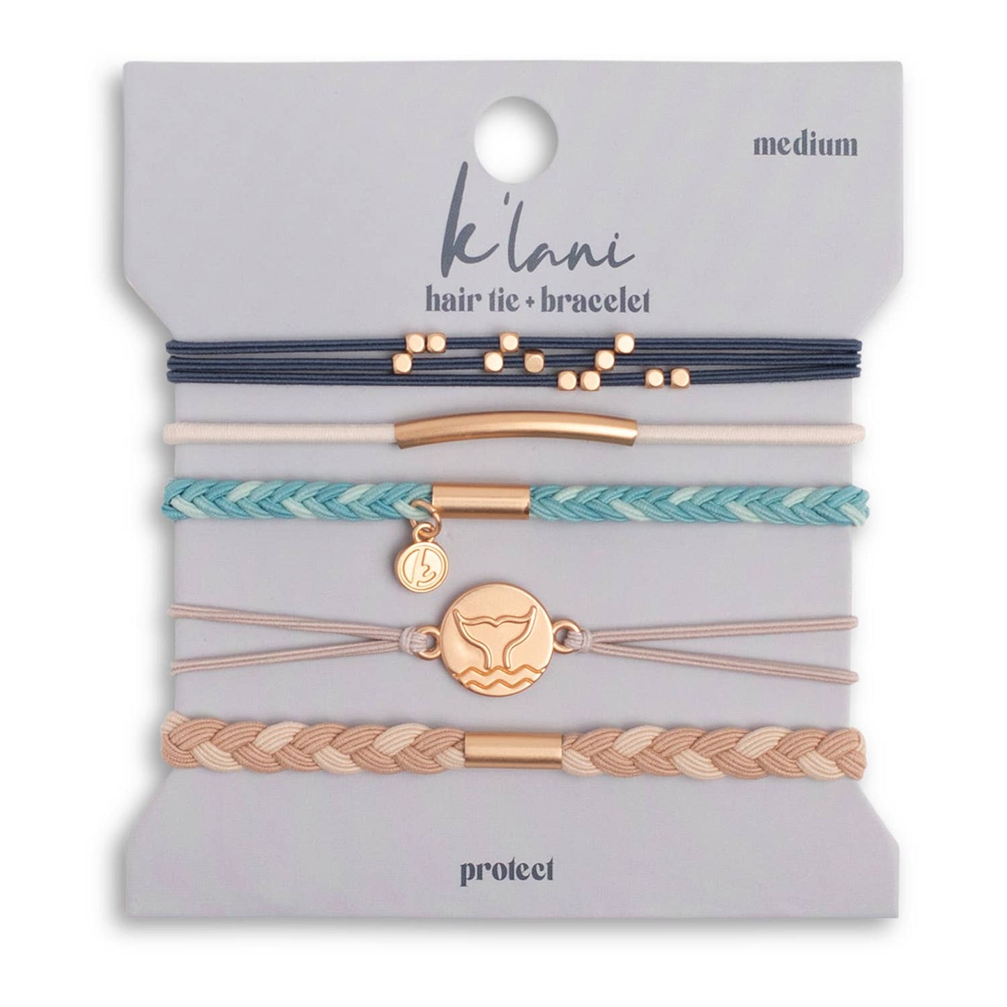 Protect:K'lani hair tie & bracelets