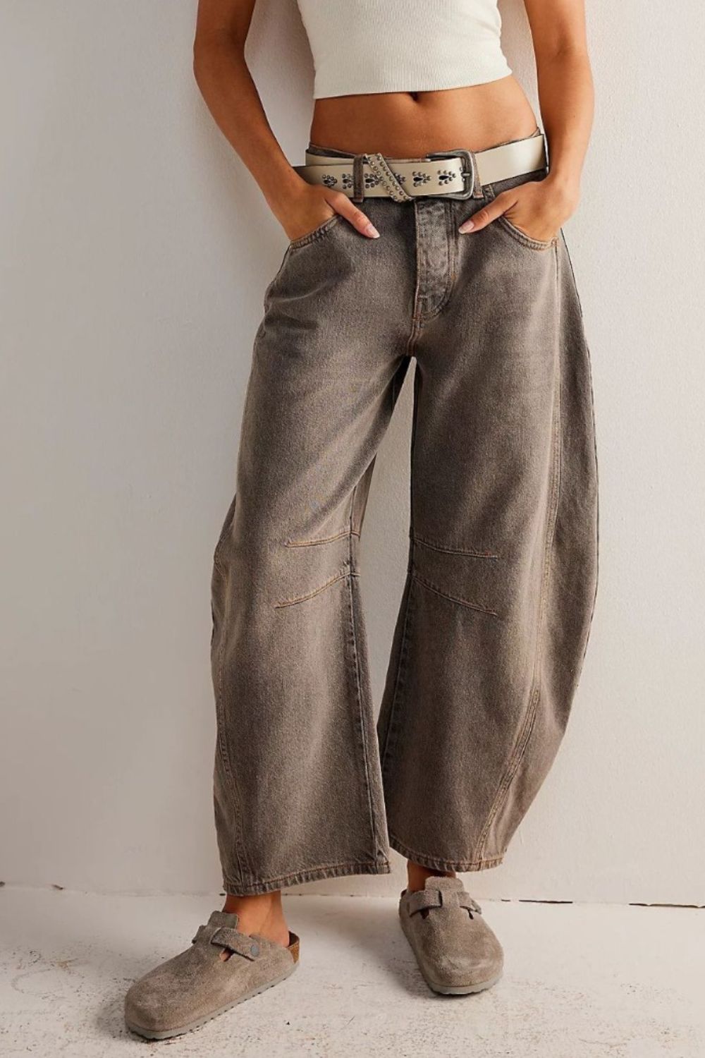 7 Colors- Wide Leg Jeans
