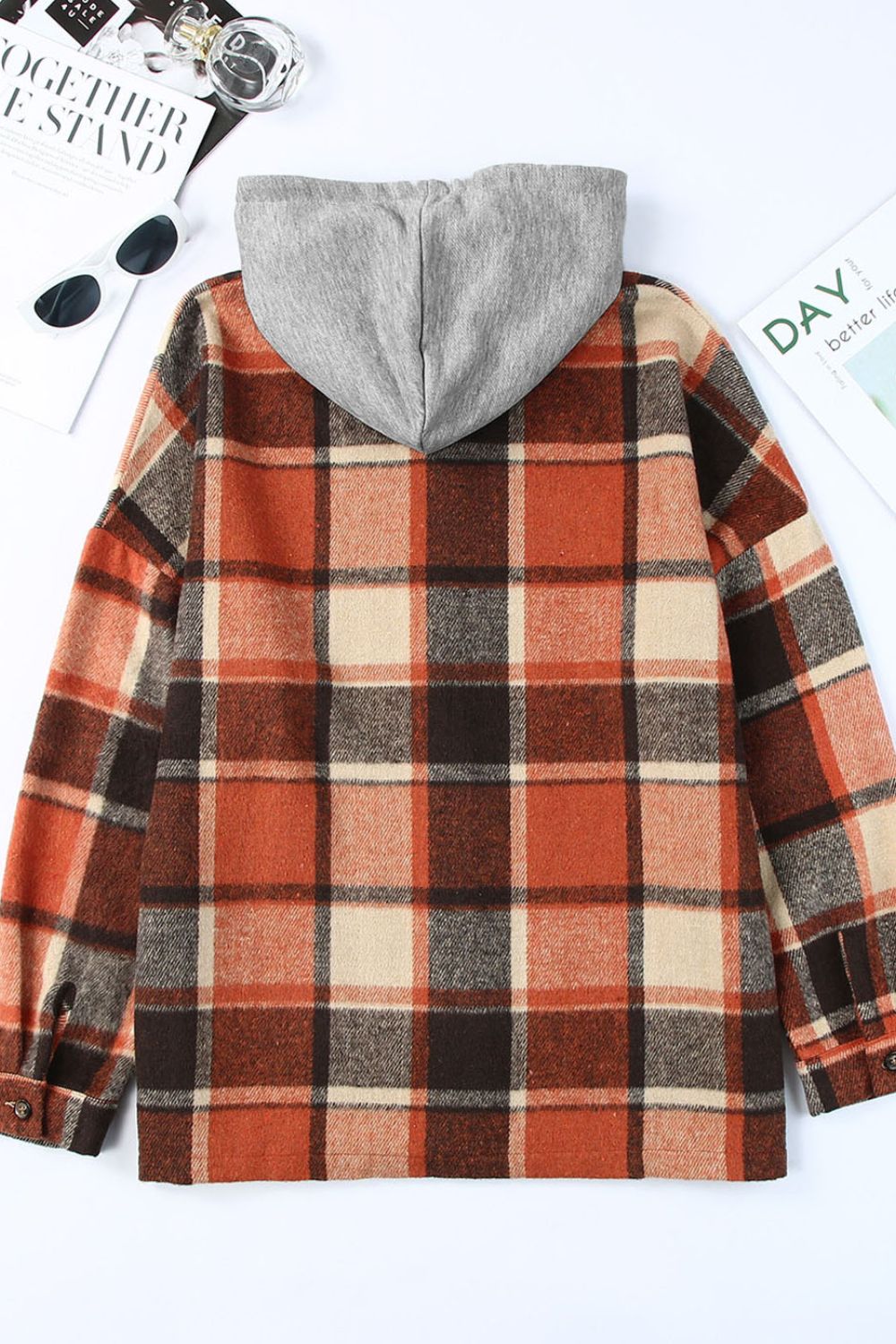 Hooded Shacket- 3 Colors