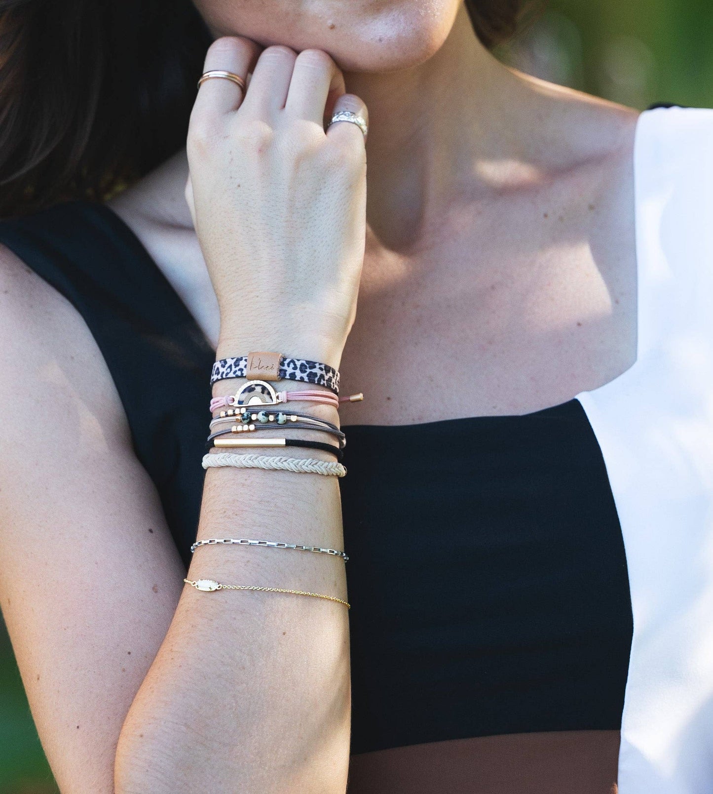 Wild: K'lani hair tie & bracelets