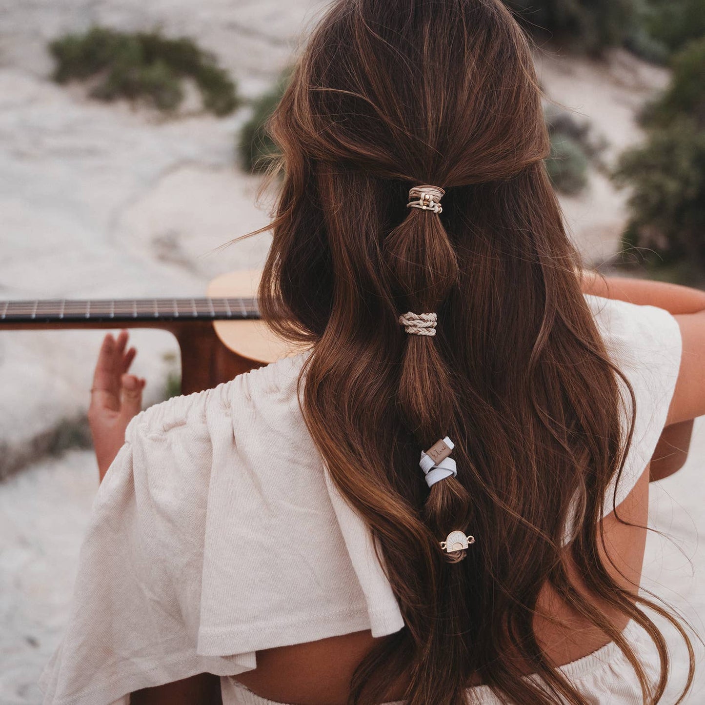Rise: K'lani hair tie & bracelets