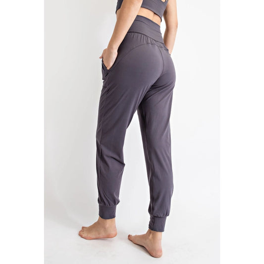 The High Life Butter Soft Joggers - Charcoal