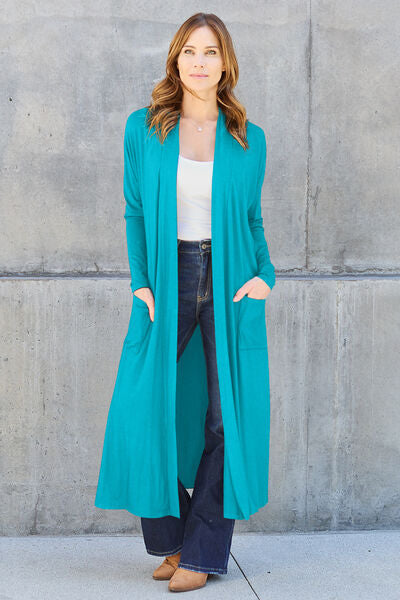 Everyday Life Cardigan- 5 Colors (Black, Chestnut, Navy, Blue, Mocha)