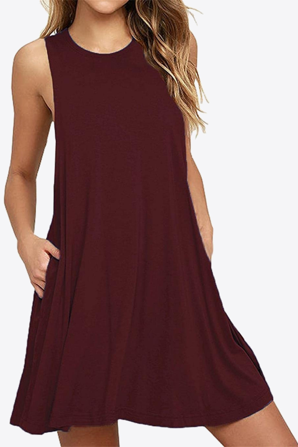 Simple Breeze Dress- 6 Colors (Black, Pastel Blue, Aqua, Army Green, Wine, Turquoise)