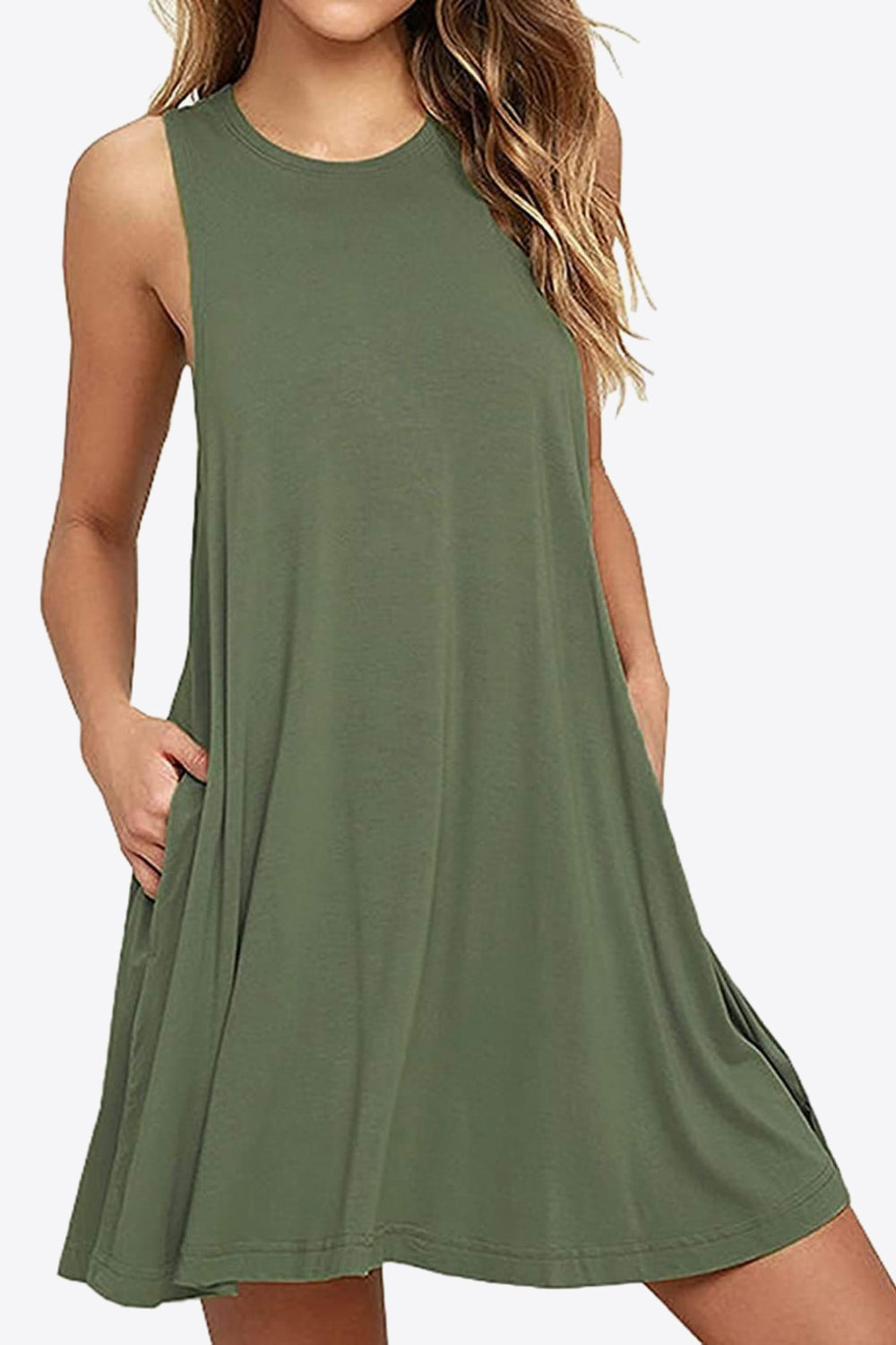 Simple Breeze Dress- 6 Colors (Black, Pastel Blue, Aqua, Army Green, Wine, Turquoise)