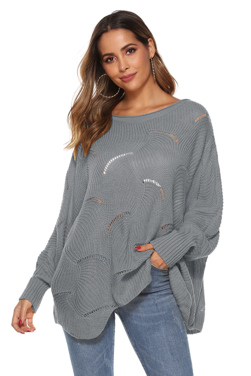 To the Nines Sweater- 6 Colors (Black, Royal Blue, Pink, White, Banana, Gray)
