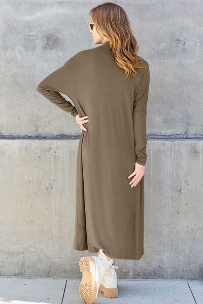 Everyday Life Cardigan- 5 Colors (Black, Chestnut, Navy, Blue, Mocha)
