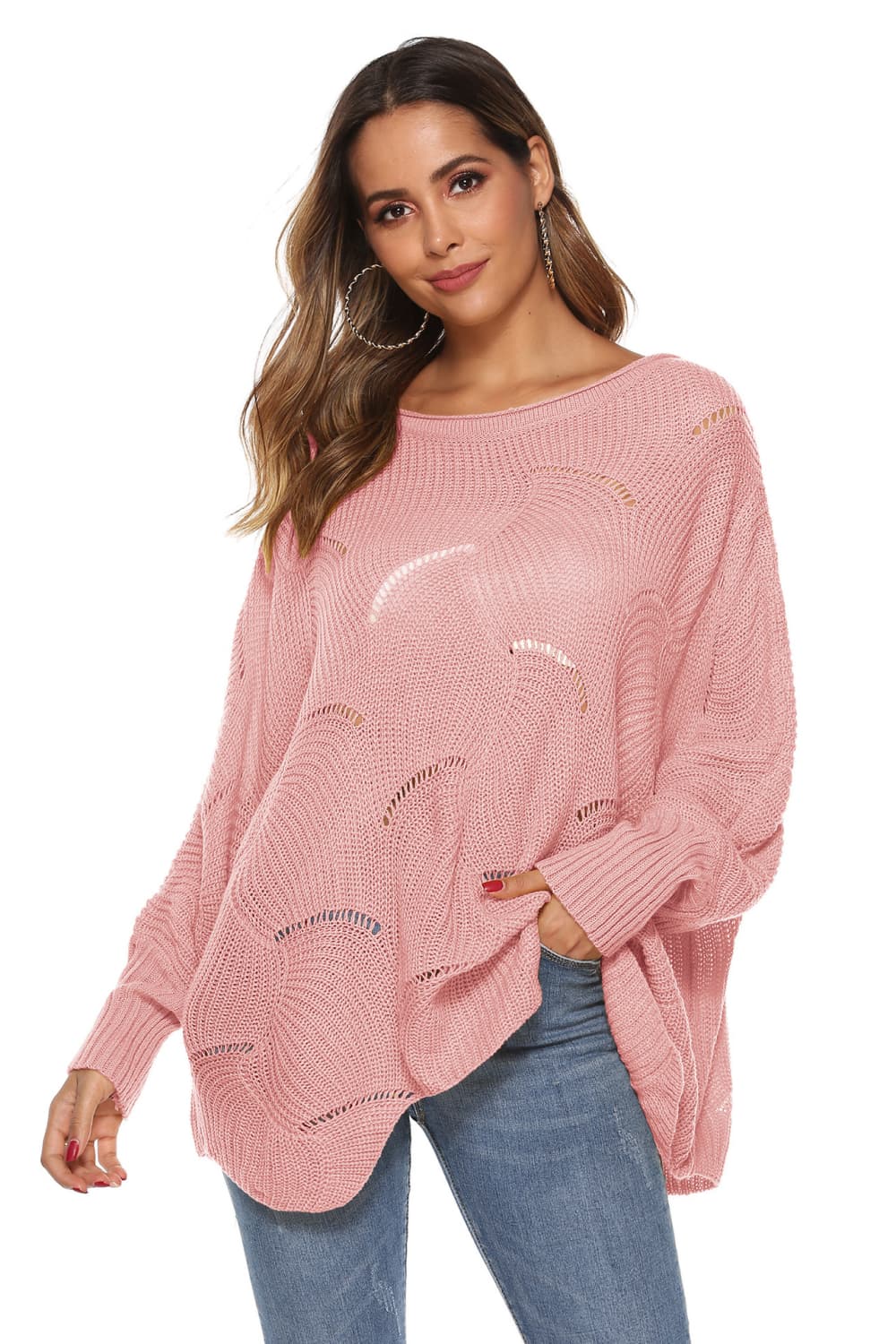 To the Nines Sweater- 6 Colors (Black, Royal Blue, Pink, White, Banana, Gray)