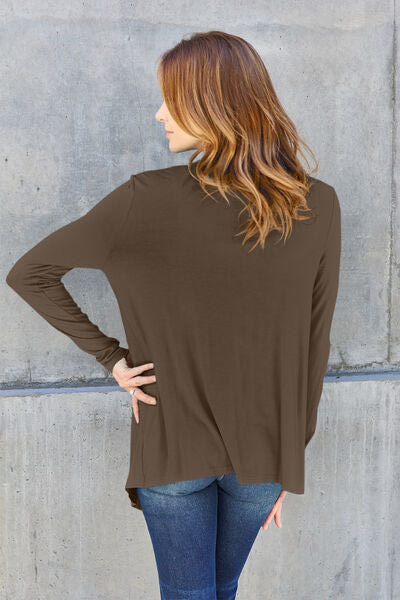 Casual Days Cardigan (Navy, Sky, Chestnut, Hot Pink, Black)