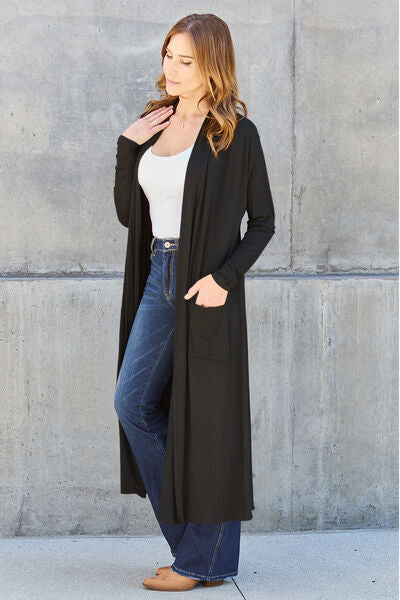 Everyday Life Cardigan- 5 Colors (Black, Chestnut, Navy, Blue, Mocha)