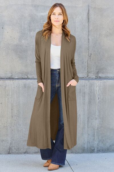 Everyday Life Cardigan- 5 Colors (Black, Chestnut, Navy, Blue, Mocha)