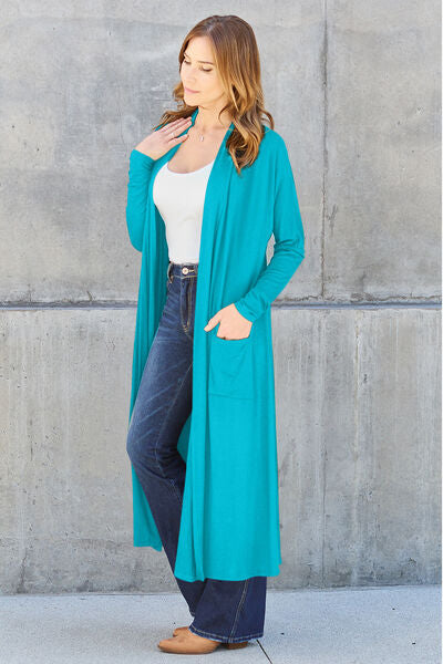 Everyday Life Cardigan- 5 Colors (Black, Chestnut, Navy, Blue, Mocha)