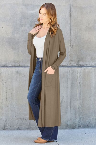 Everyday Life Cardigan- 5 Colors (Black, Chestnut, Navy, Blue, Mocha)
